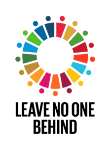 Leave no one behind logo
