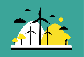 Generating clean wind energy, India