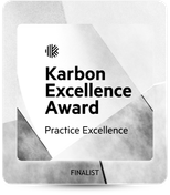 Karbon Excellence Award 2023 Practice Excellence Finalist